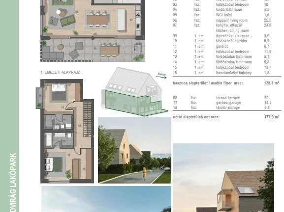 Eladó lakás Balatonfüred 128 nm