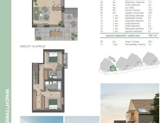 Eladó lakás Balatonfüred 105 nm