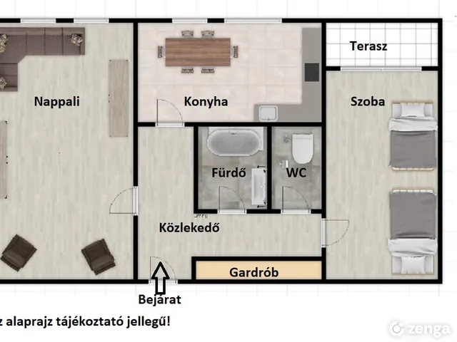Eladó lakás Várpalota 49 nm