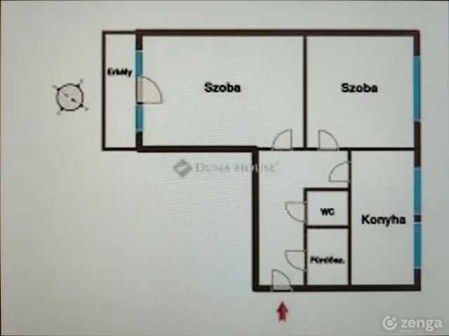 Eladó lakás Kecskemét, Széchenyiváros 54 nm