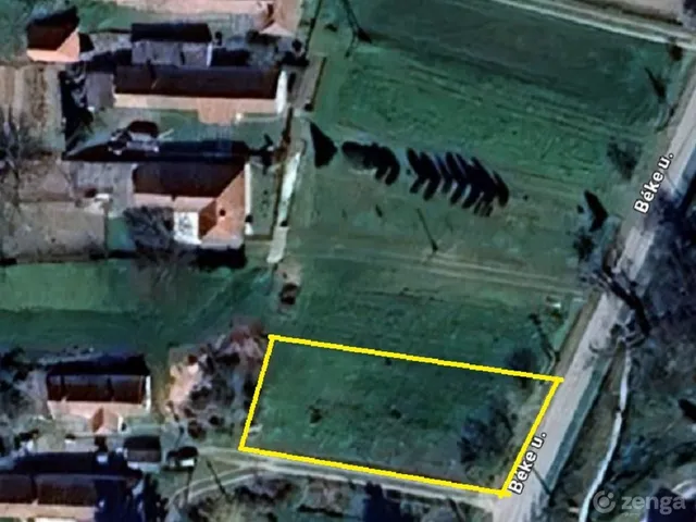 Eladó telek Pethőhenye 698 nm