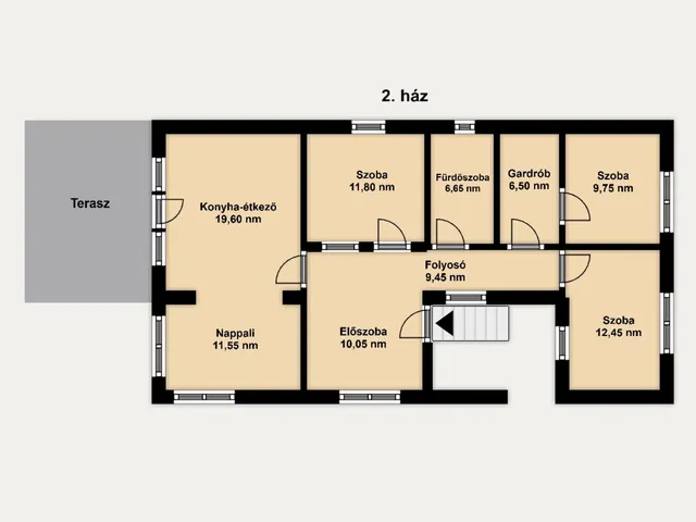 Eladó ház Felsőtárkány 190 nm