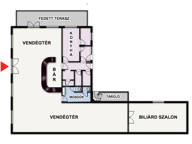 Eladó kereskedelmi és ipari ingatlan Eger, Ráchóstya 280 nm