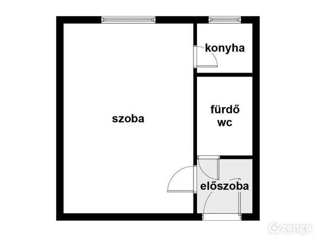 Kiadó lakás Budapest XIII. kerület, Angyalföld 27 nm