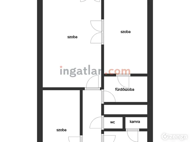 Eladó lakás Salgótarján, Belváros 58 nm