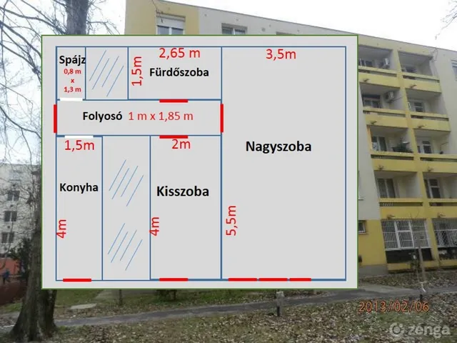 Eladó lakás Szeged, Tarján 44 nm
