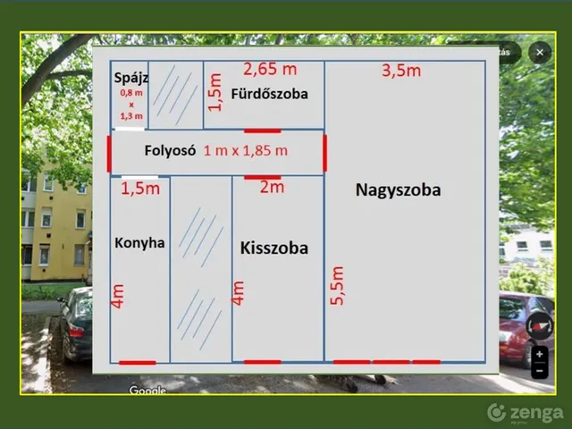 Eladó lakás Szeged, Tarján 44 nm