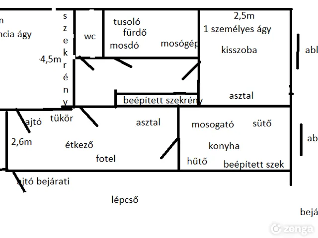 Eladó lakás Szeged, Felsőváros 53 nm