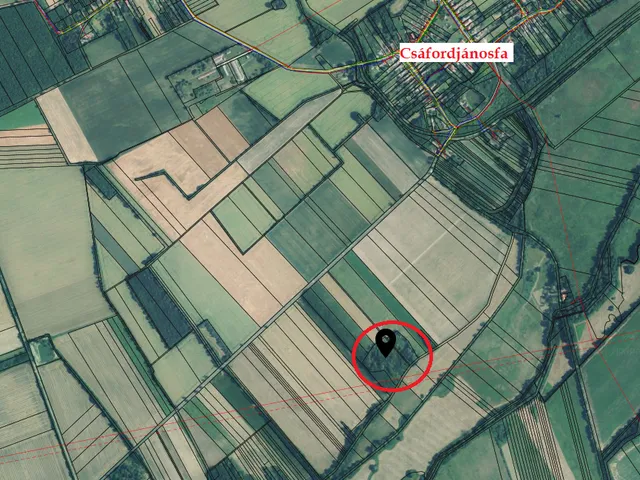 Eladó telek Csáfordjánosfa 22600 nm