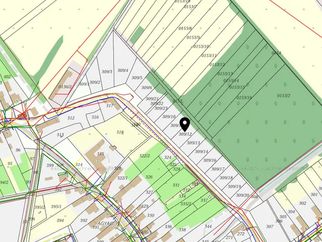 Eladó telek Agyagosszergény 700 nm