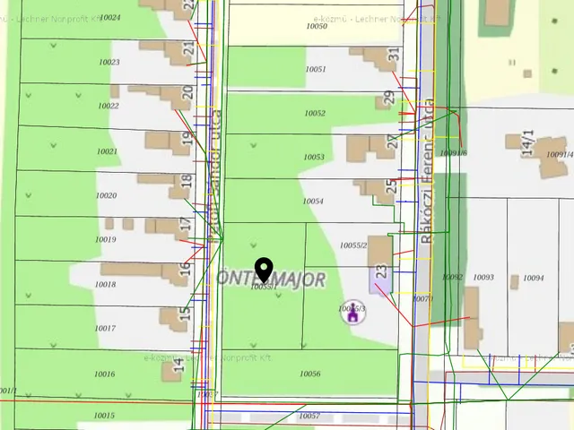 Eladó telek Kapuvár 913 nm