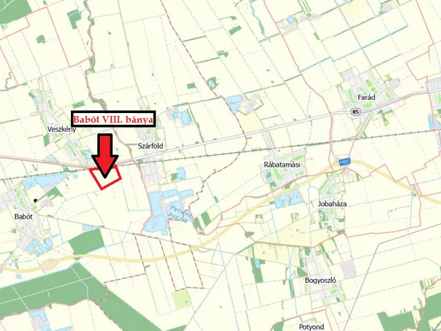 Eladó kereskedelmi és ipari ingatlan Babót 307000 nm