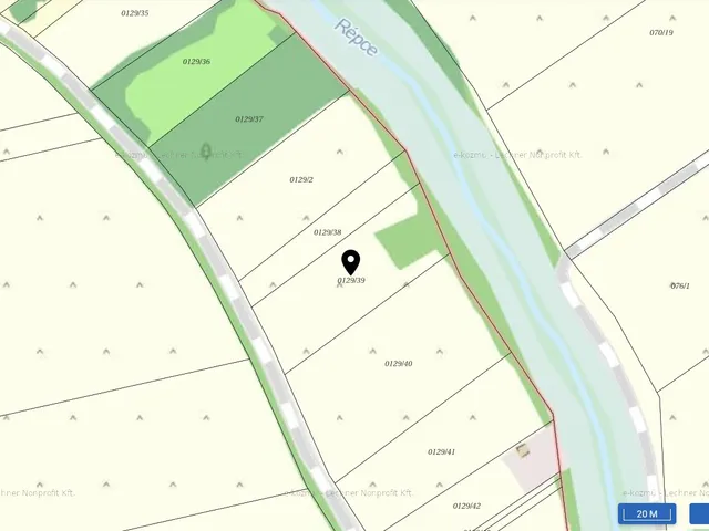 Eladó telek Hövej 1380 nm