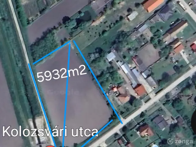 Eladó telek Baracska 5932 nm