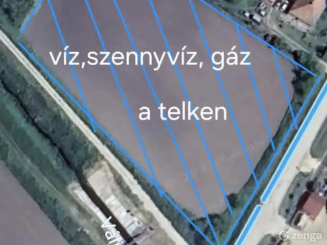 Eladó telek Baracska 5932 nm