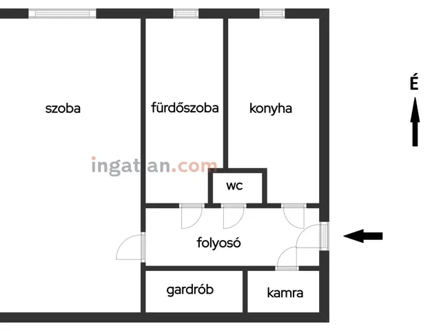 Eladó lakás Miskolc 37 nm