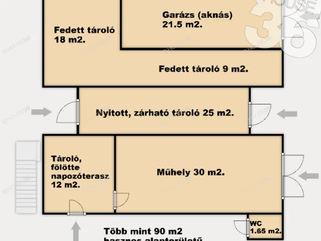 Eladó ház Bugacpusztaháza 90 nm