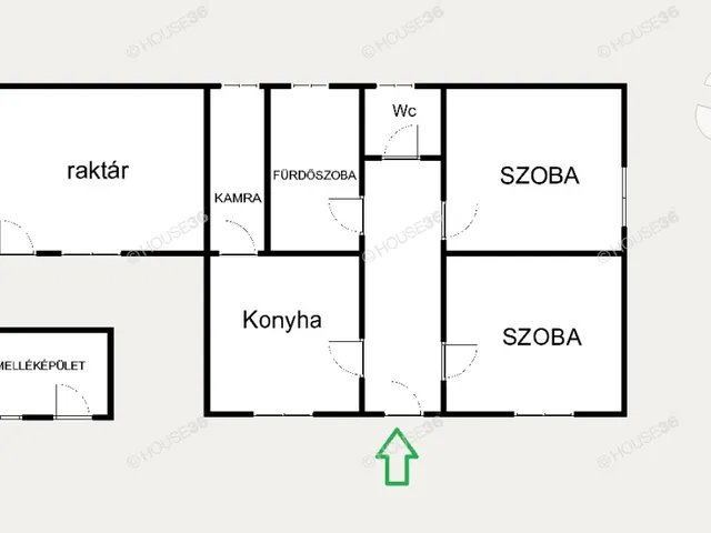 Eladó ház Kecskemét, Felsőcsalános 60 nm