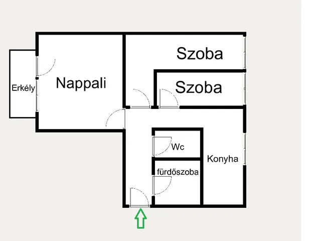 Eladó lakás Kecskemét, Széchenyiváros 63 nm