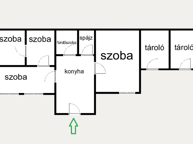 Eladó ház Tiszaug 75 nm