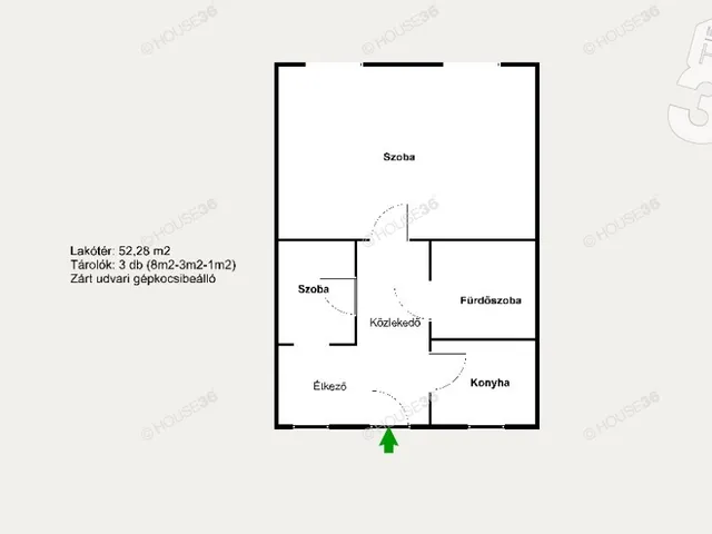 Eladó lakás Kecskemét, Műkertváros 52 nm