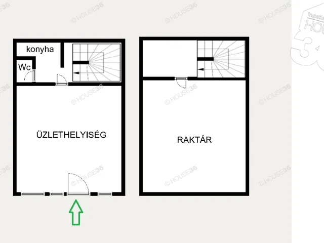 Eladó kereskedelmi és ipari ingatlan Budapest VII. kerület, Belső-Erzsébetváros 146 nm