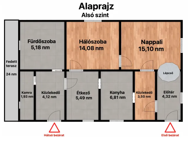 Eladó ház Érd, Parkváros 110 nm