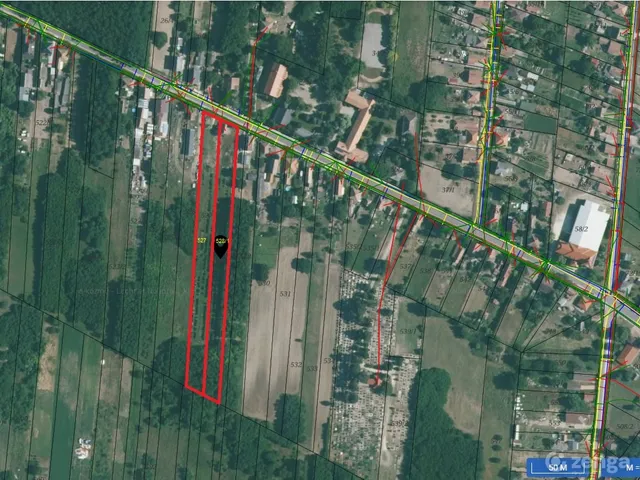 Eladó telek Dánszentmiklós 8000 nm