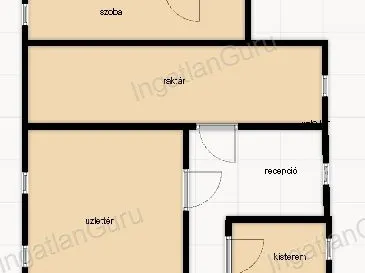 Eladó kereskedelmi és ipari ingatlan Bugac 130 nm