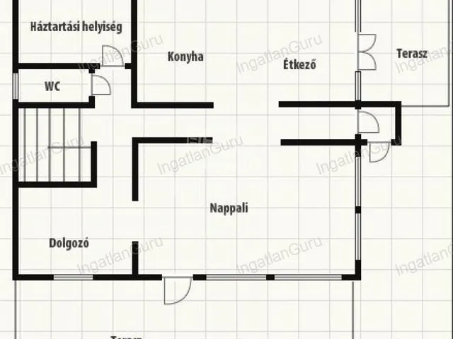 Kiadó ház Kecskemét, Belváros 270 nm