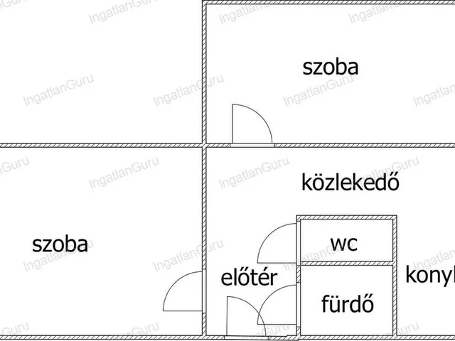 Eladó lakás Kecskemét 55 nm