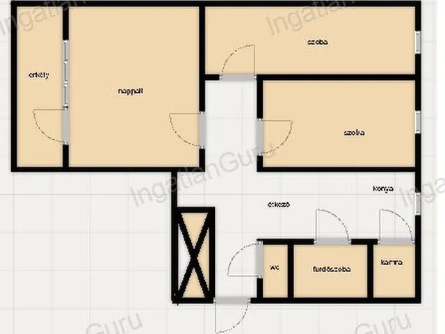 Eladó lakás Kecskemét 64 nm