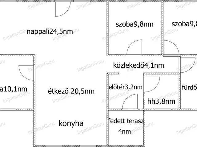 Eladó ház Kecskemét, Felsőszéktó 107 nm