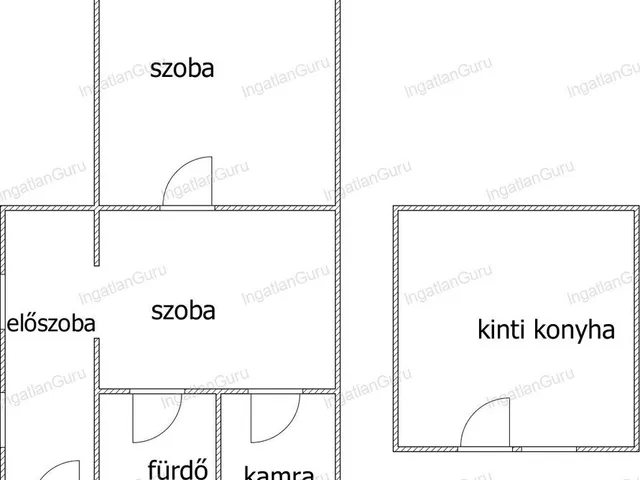 Eladó ház Kecskemét, Hetényegyháza 54 nm