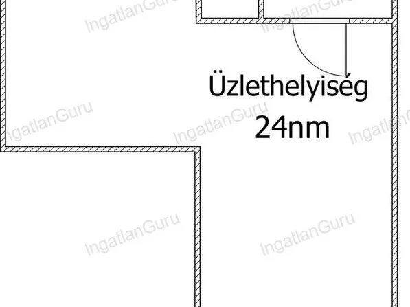 Eladó kereskedelmi és ipari ingatlan Kecskemét, Belváros 29 nm