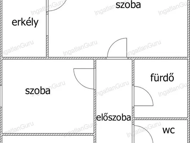 Eladó lakás Kecskemét, Belváros 54 nm