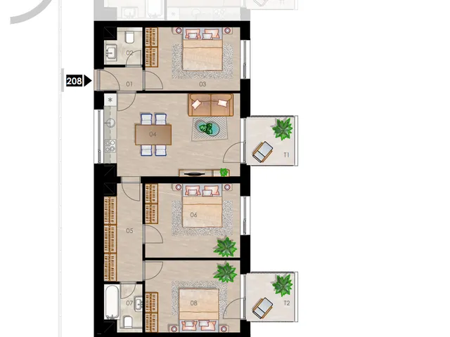Eladó lakás Budapest XVIII. kerület 83 nm
