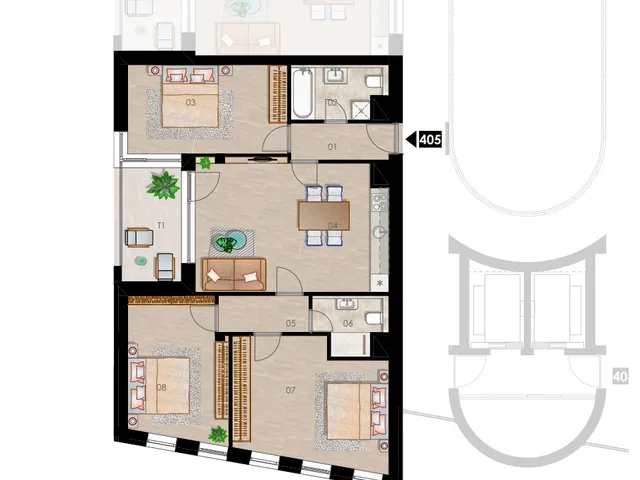 Eladó lakás Budapest XVIII. kerület 92 nm