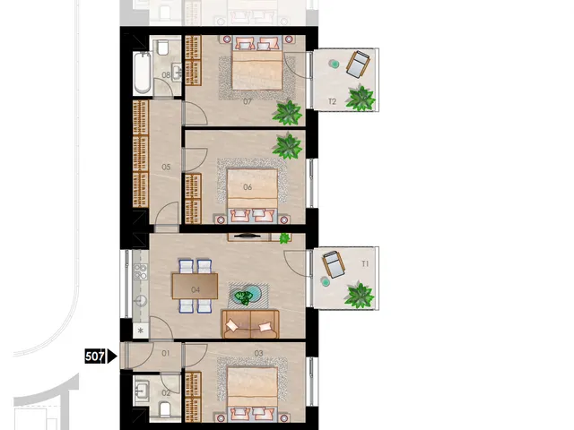 Eladó lakás Budapest XVIII. kerület 83 nm