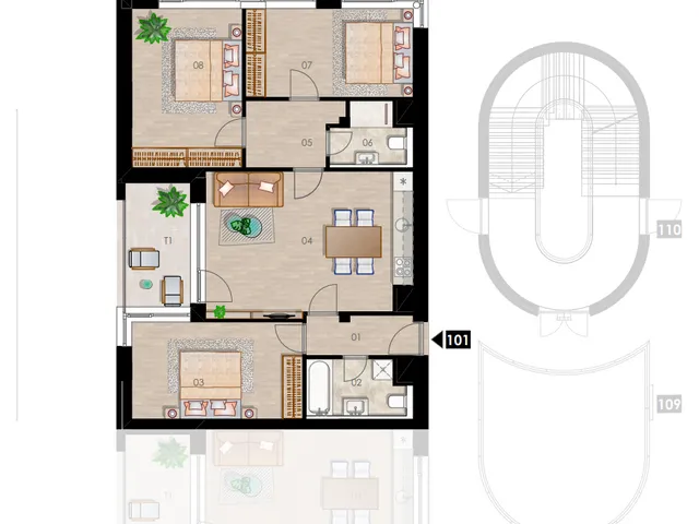 Eladó lakás Budapest XVIII. kerület 88 nm