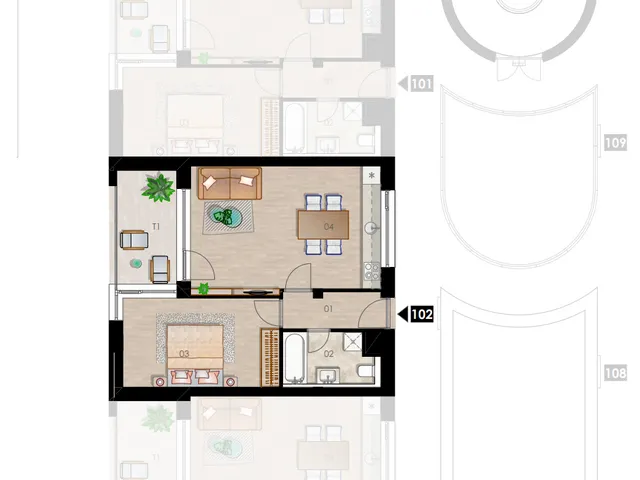 Eladó lakás Budapest XVIII. kerület 49 nm