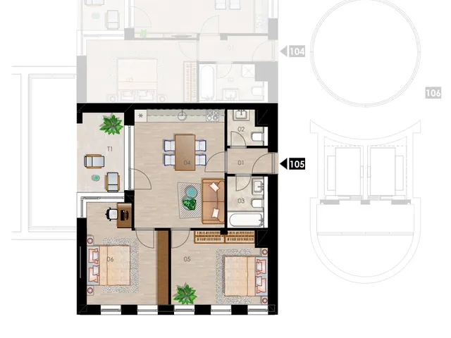 Eladó lakás Budapest XVIII. kerület 64 nm