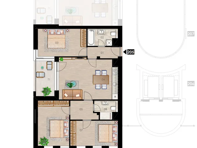 Eladó lakás Budapest XVIII. kerület 89 nm