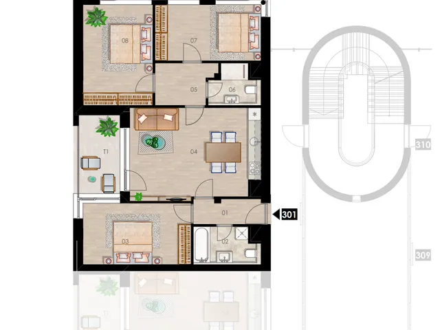 Eladó lakás Budapest XVIII. kerület 88 nm