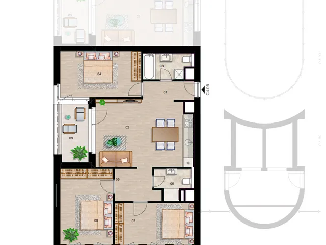 Eladó lakás Budapest XVIII. kerület 89 nm