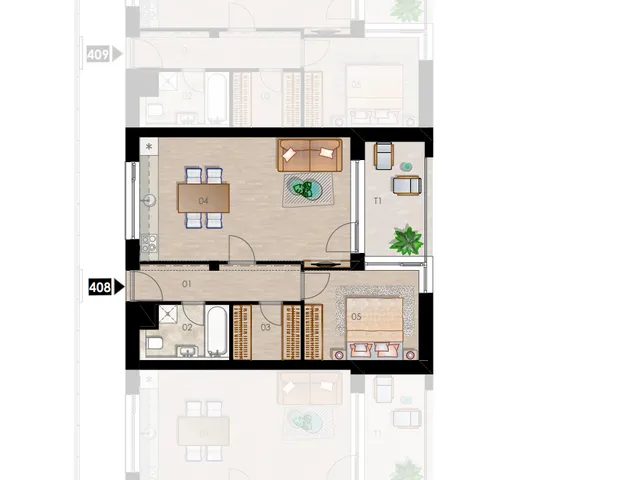 Eladó lakás Budapest XVIII. kerület 53 nm