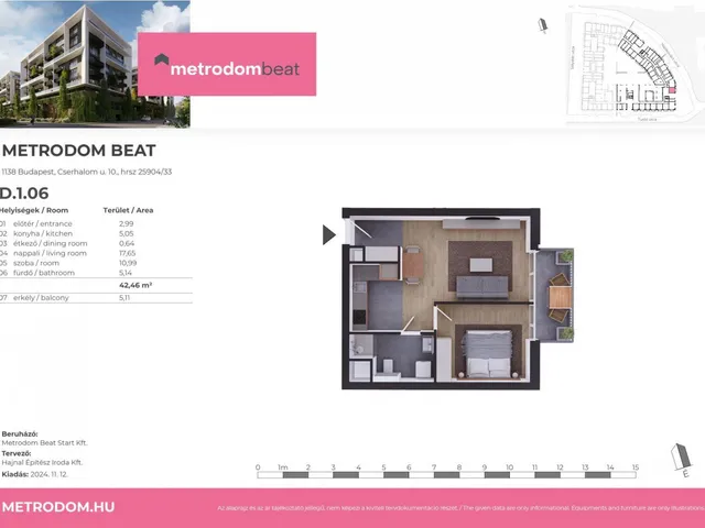 Eladó lakás Budapest XIII. kerület, Vizafogó 42 nm