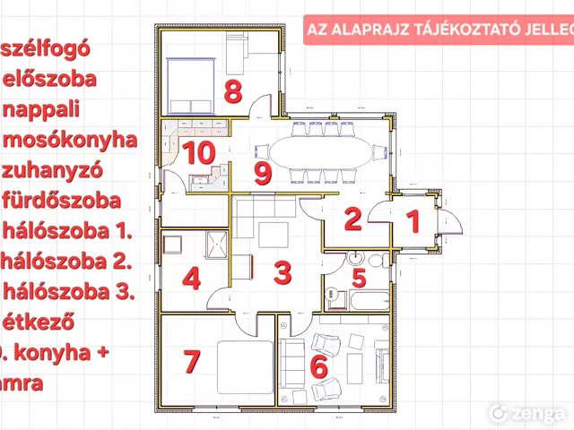 Eladó ház Nyírábrány, Budaábrány 120 nm