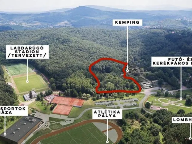 Eladó telek Salgótarján, Camping út 14663 nm