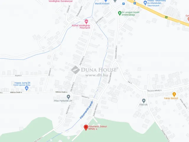 Eladó telek Pilismarót 720 nm